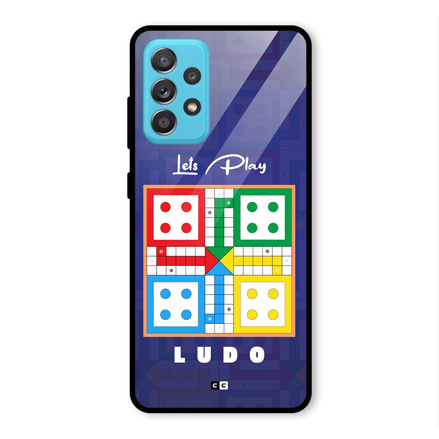 Play Life Glass Back Case for Galaxy A52