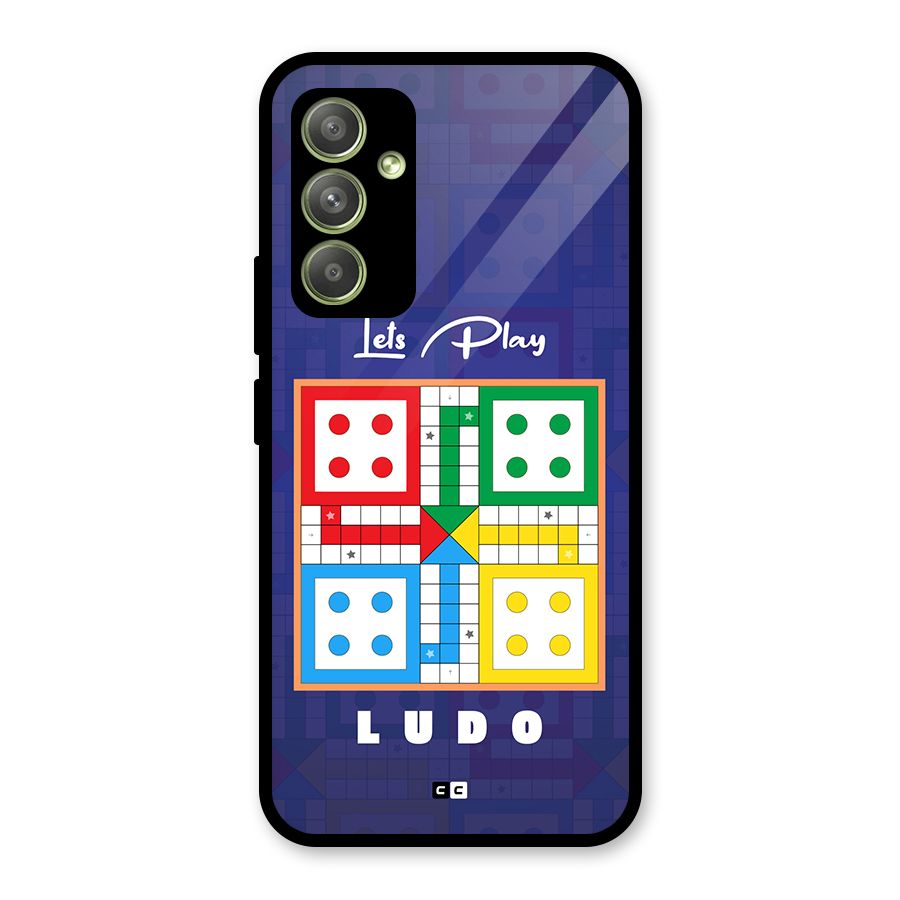 Play Life Glass Back Case for Galaxy A54