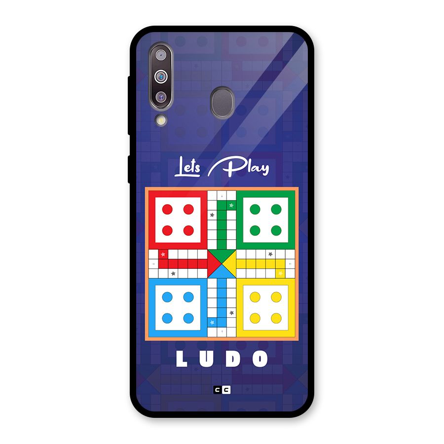 Play Life Glass Back Case for Galaxy M30