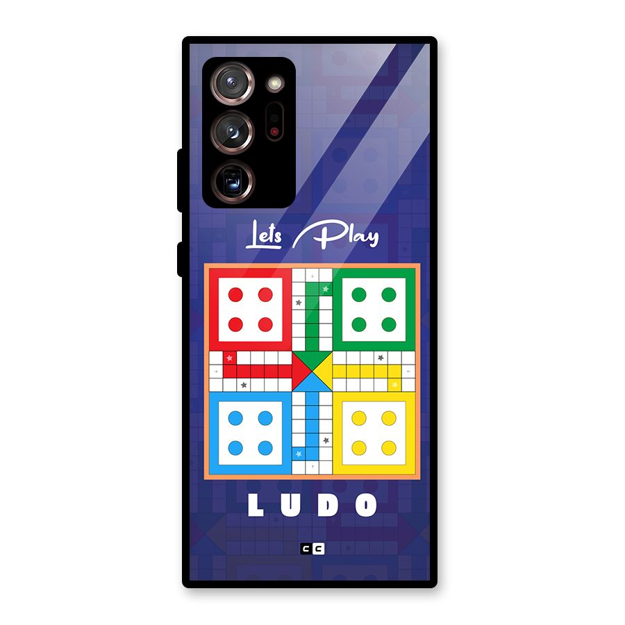 Play Life Glass Back Case for Galaxy Note 20 Ultra