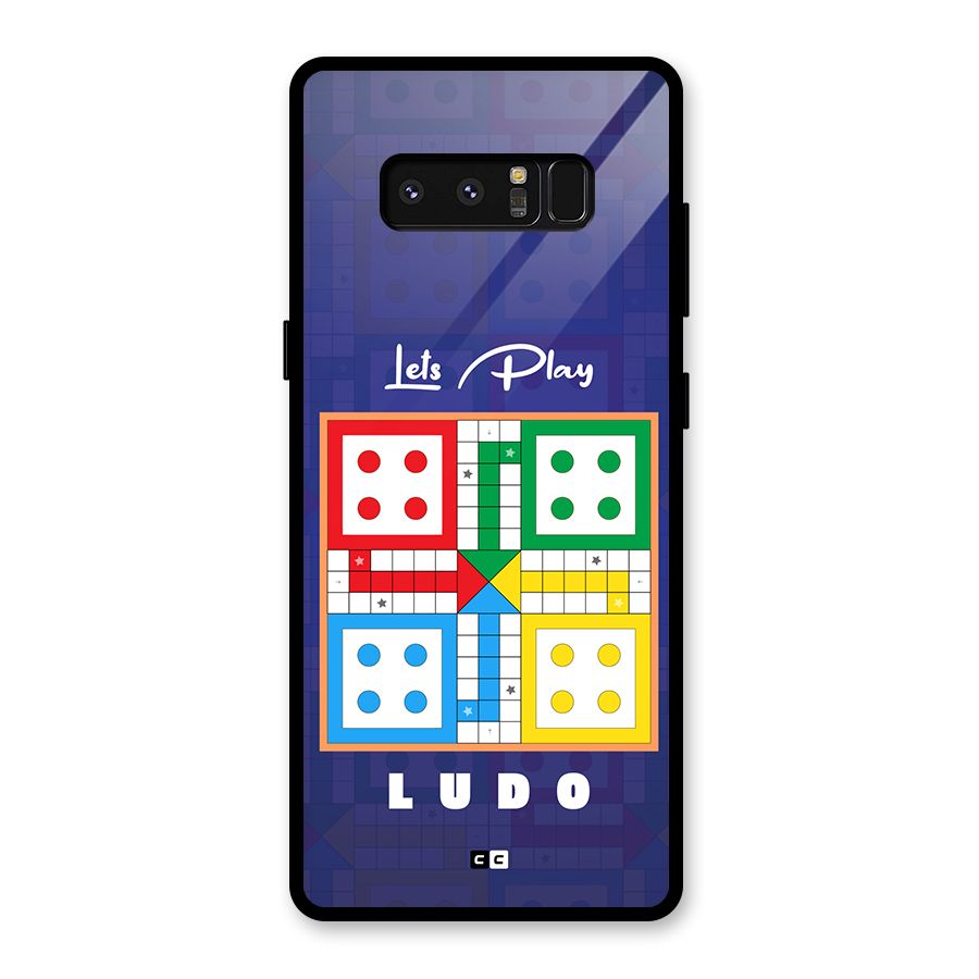 Play Life Glass Back Case for Galaxy Note 8