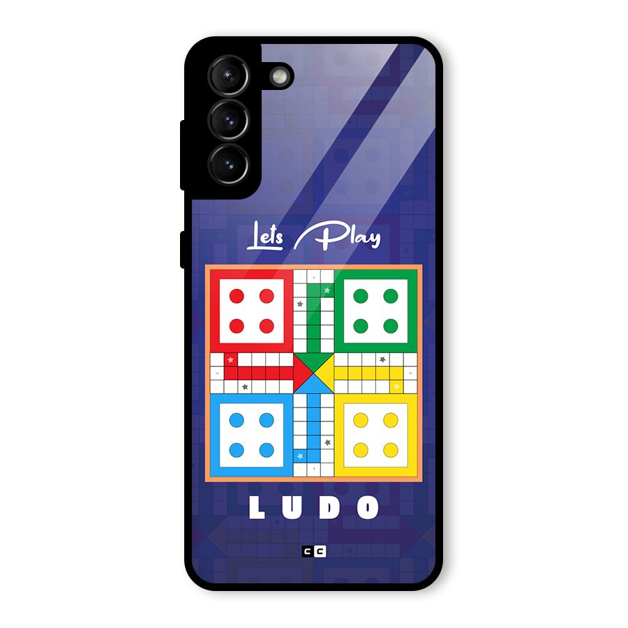 Play Life Glass Back Case for Galaxy S21 Plus