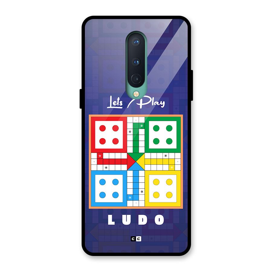 Play Life Glass Back Case for OnePlus 8
