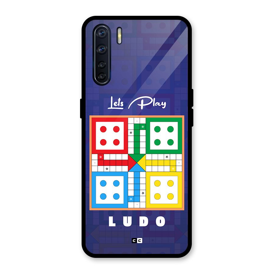 Play Life Glass Back Case for Oppo F15