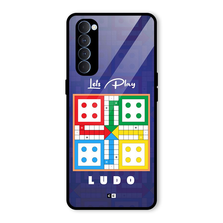 Play Life Glass Back Case for Oppo Reno4 Pro