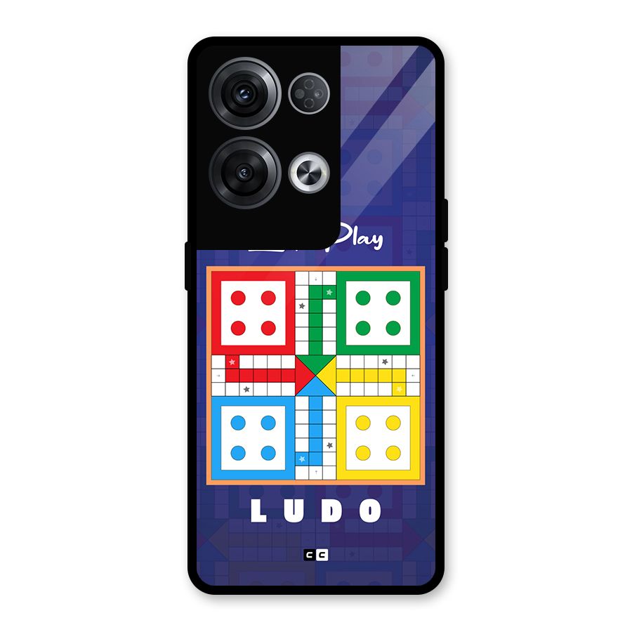 Play Life Glass Back Case for Oppo Reno8 Pro 5G