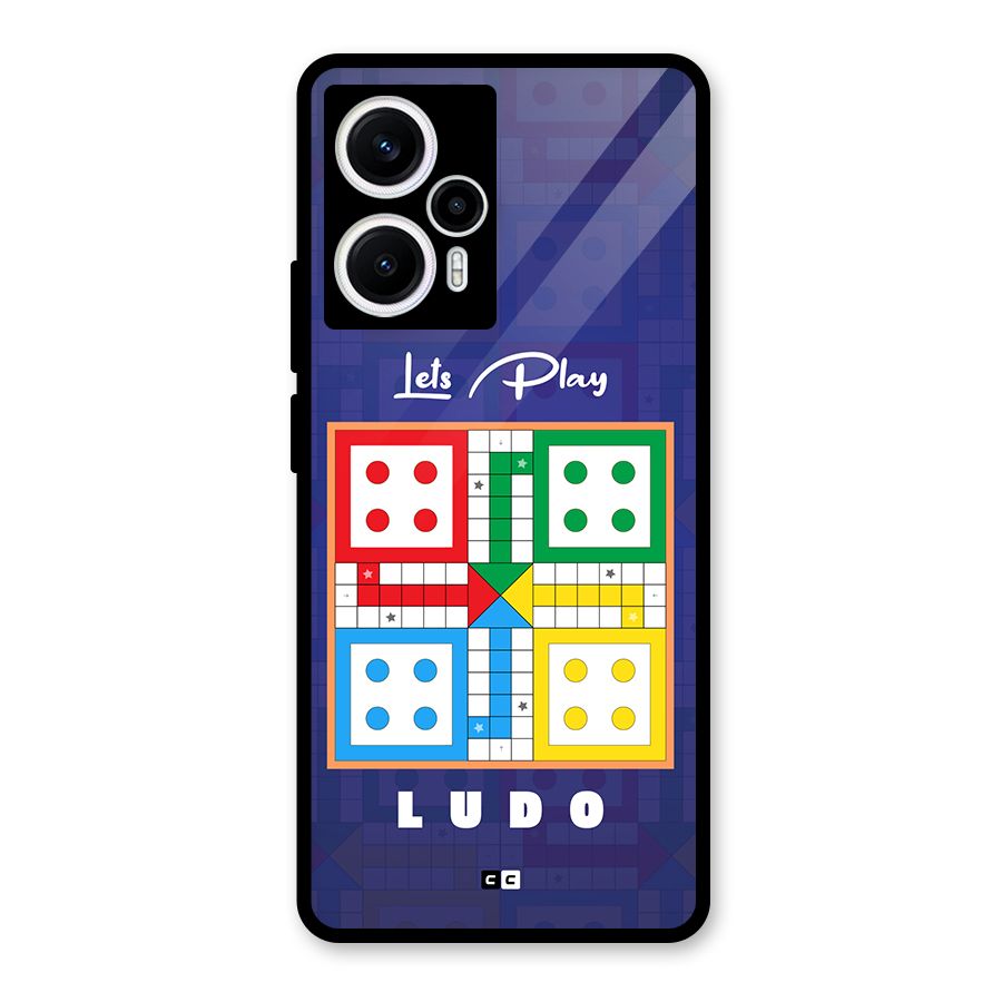 Play Life Glass Back Case for Poco F5