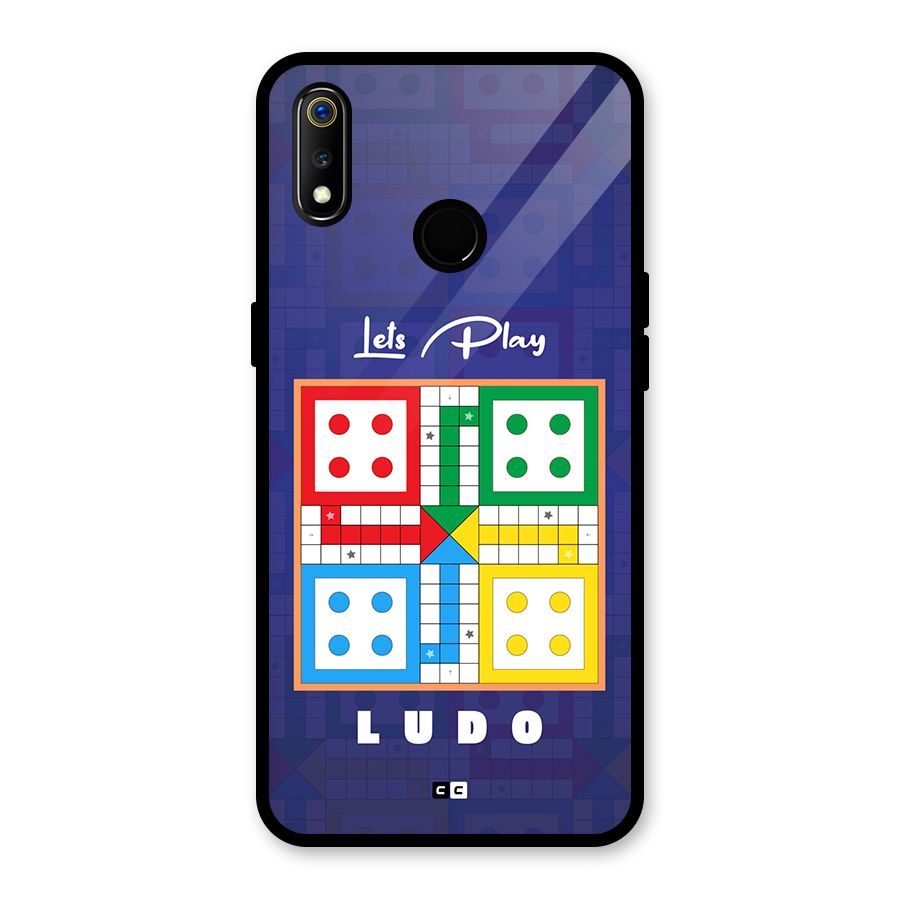 Play Life Glass Back Case for Realme 3