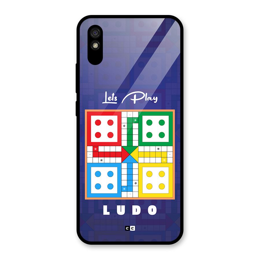 Play Life Glass Back Case for Redmi 9A