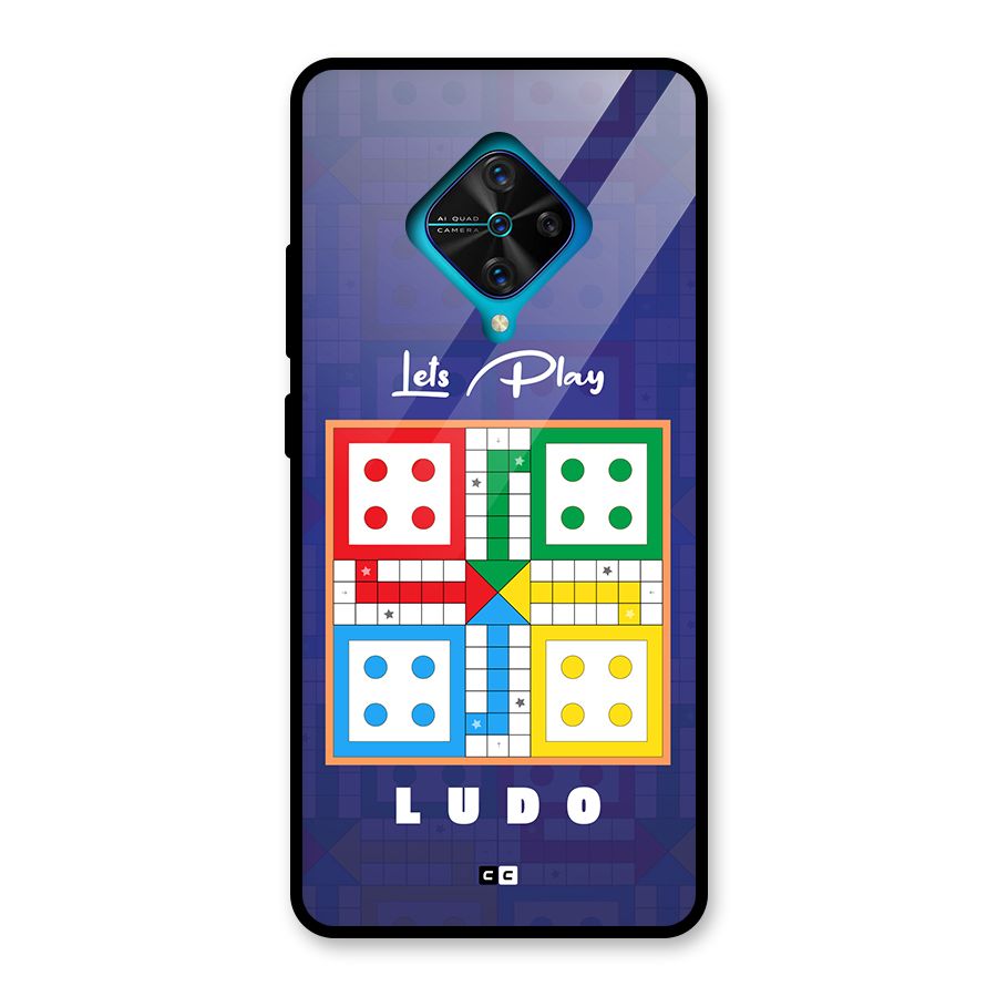 Play Life Glass Back Case for Vivo S1 Pro