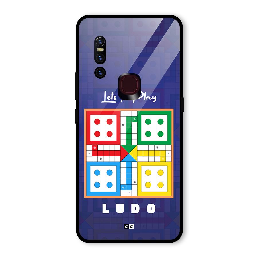 Play Life Glass Back Case for Vivo V15