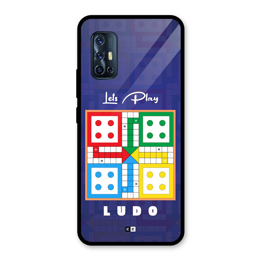 Play Life Glass Back Case for Vivo V17