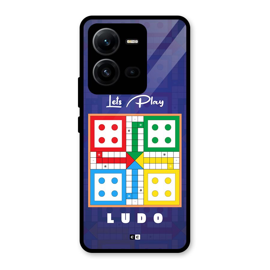 Play Life Glass Back Case for Vivo V25