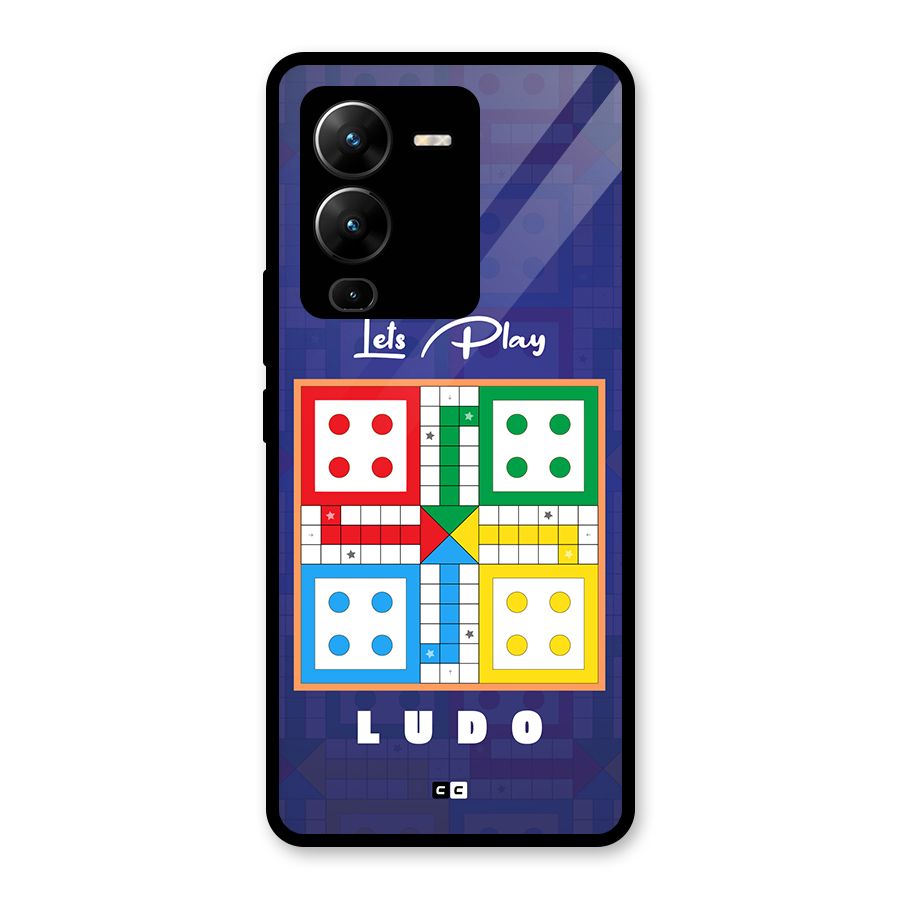 Play Life Glass Back Case for Vivo V25 Pro