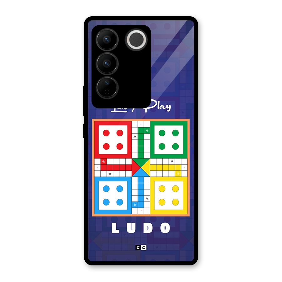 Play Life Glass Back Case for Vivo V27