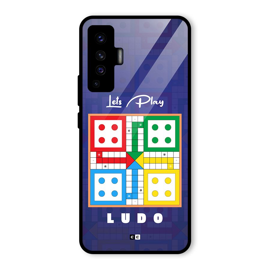 Play Life Glass Back Case for Vivo X50