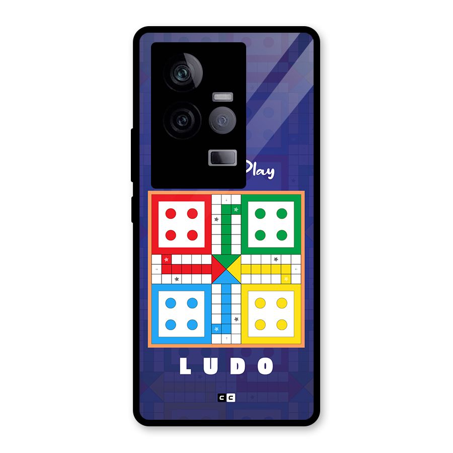 Play Life Glass Back Case for Vivo iQOO 11 5G