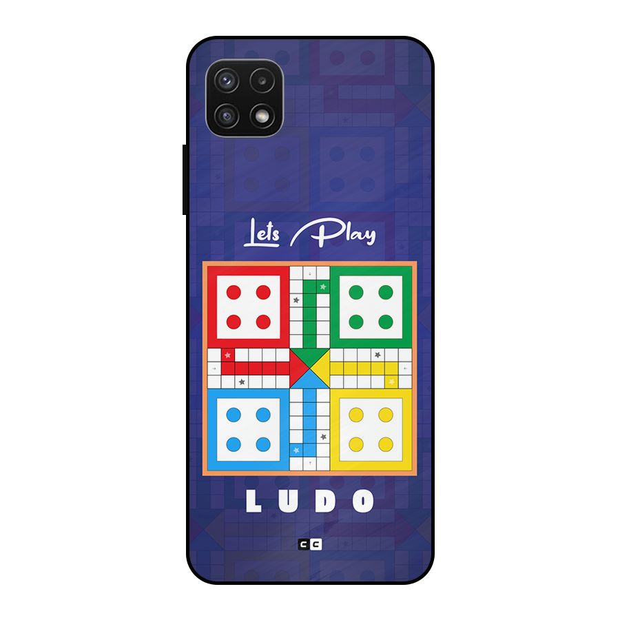 Play Life Metal Back Case for Galaxy A22 5G