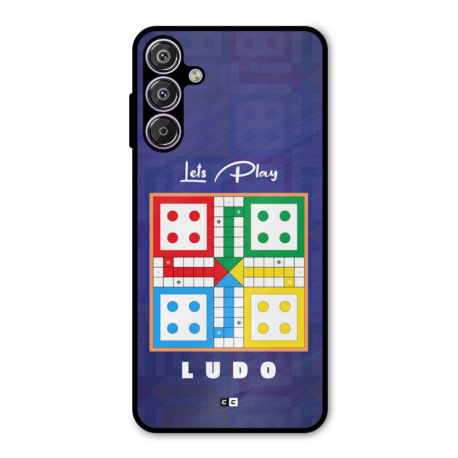 Play Life Metal Back Case for Galaxy F15