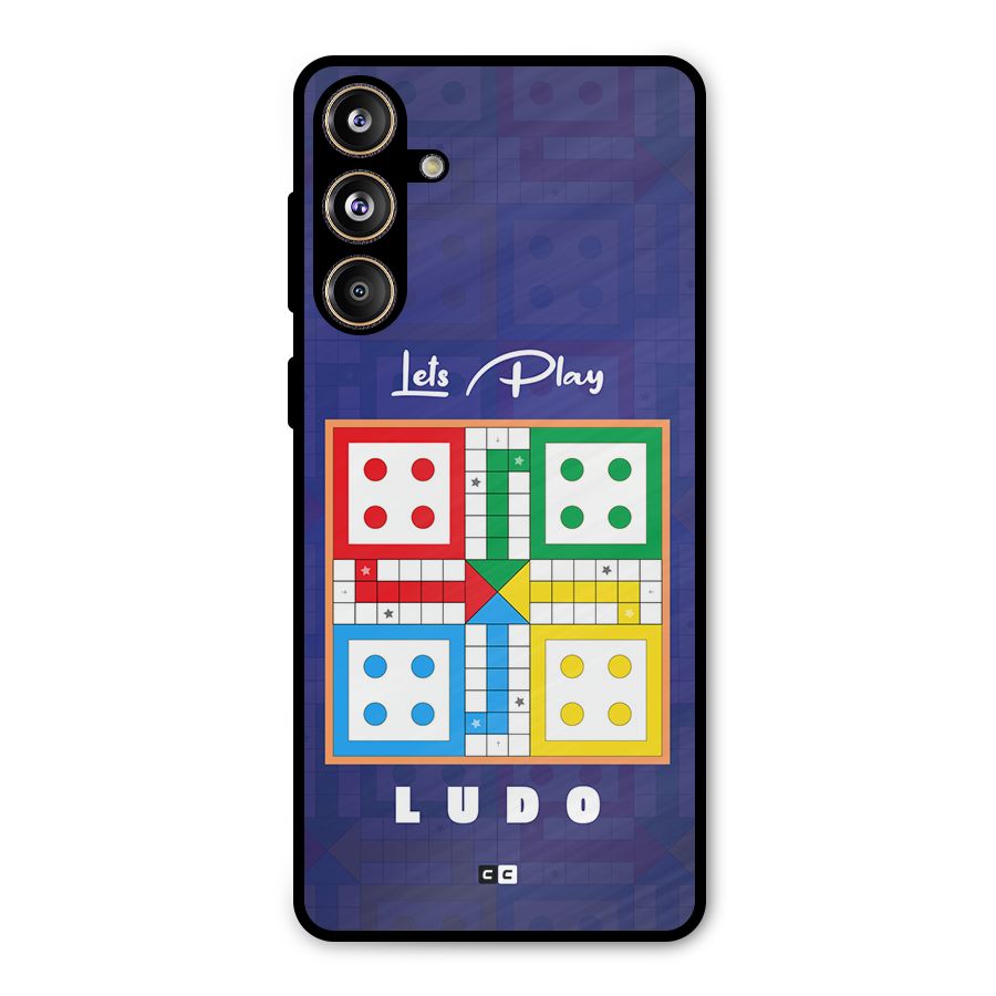 Play Life Metal Back Case for Galaxy F55