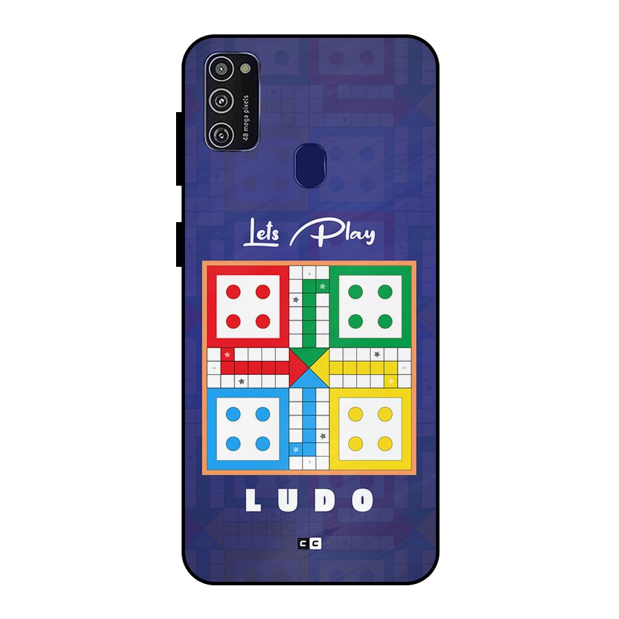 Play Life Metal Back Case for Galaxy M30s