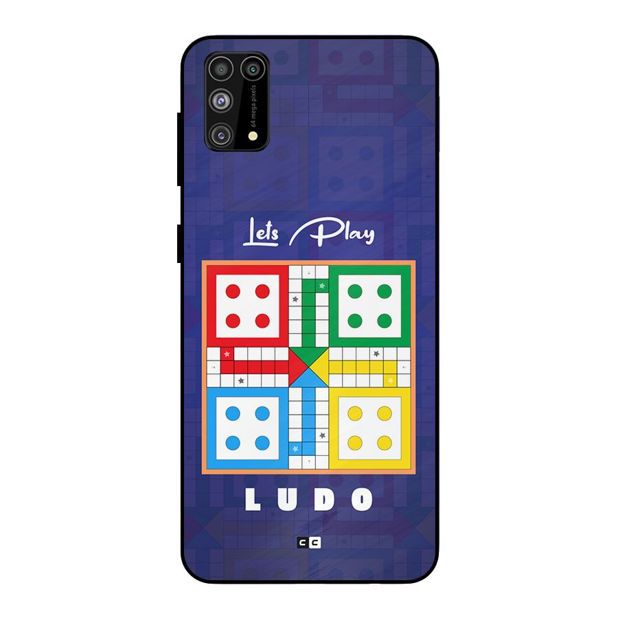 Play Life Metal Back Case for Galaxy M31