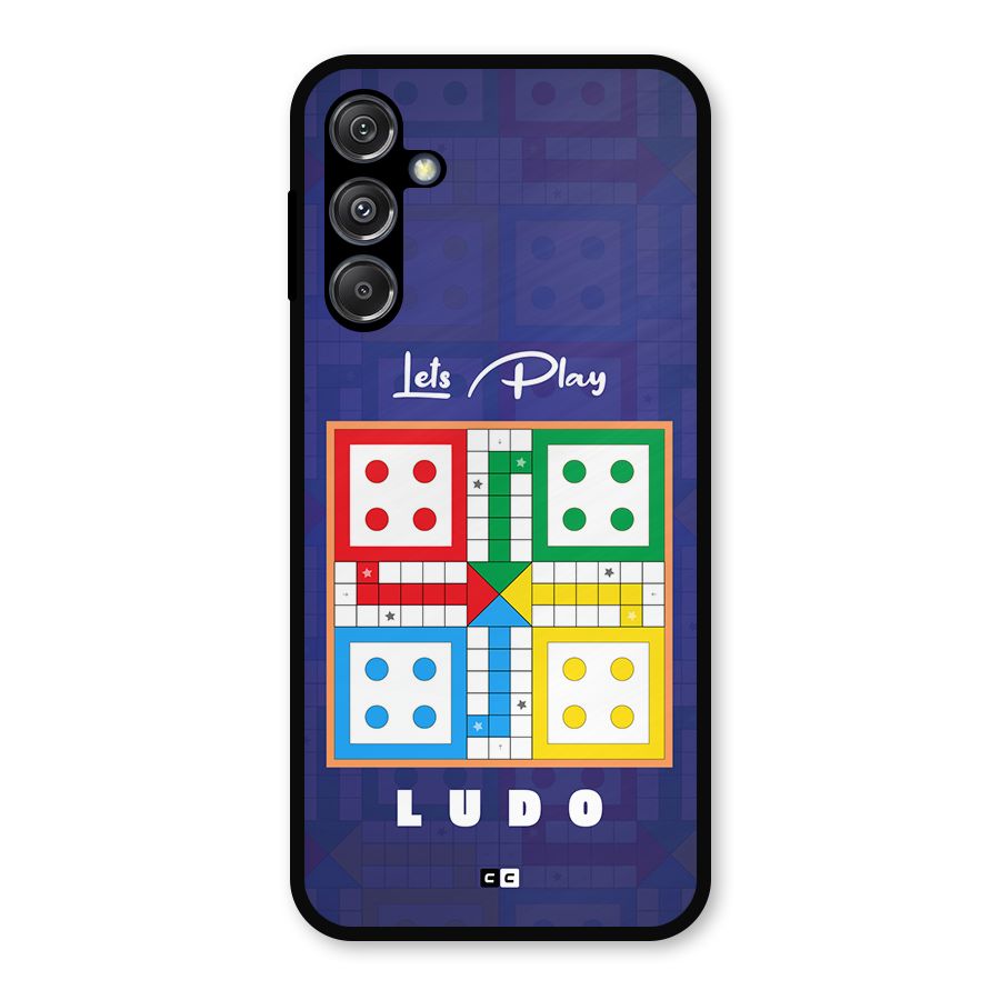 Play Life Metal Back Case for Galaxy M34 5G