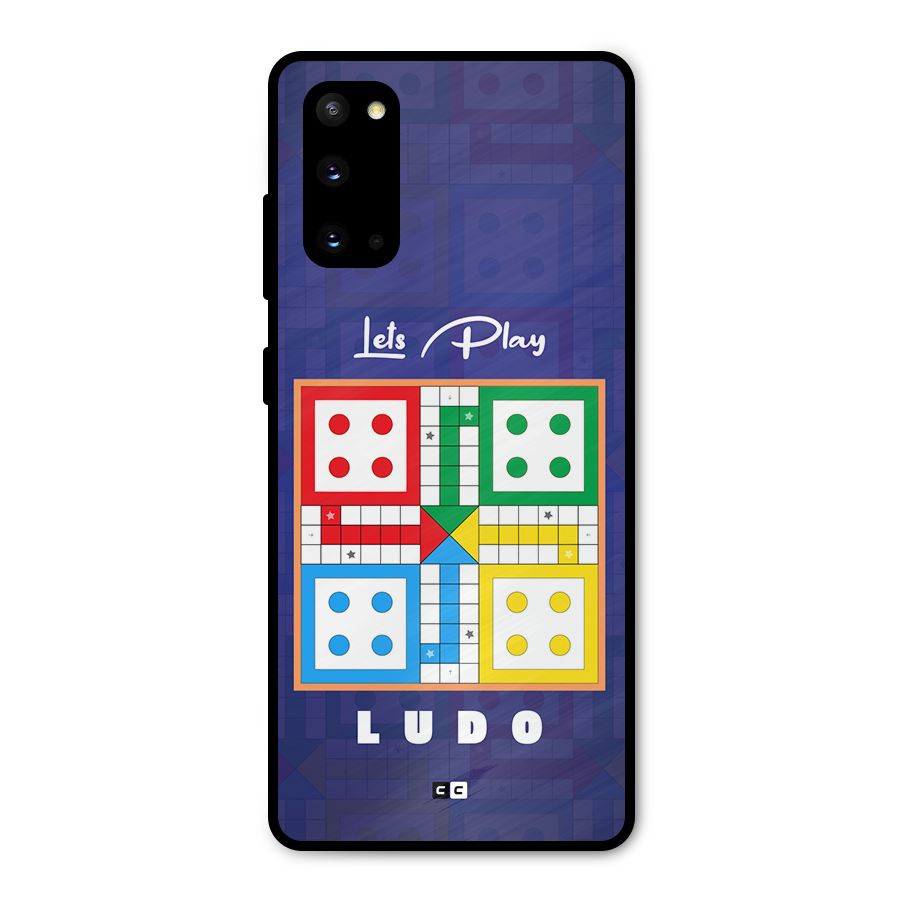 Play Life Metal Back Case for Galaxy S20
