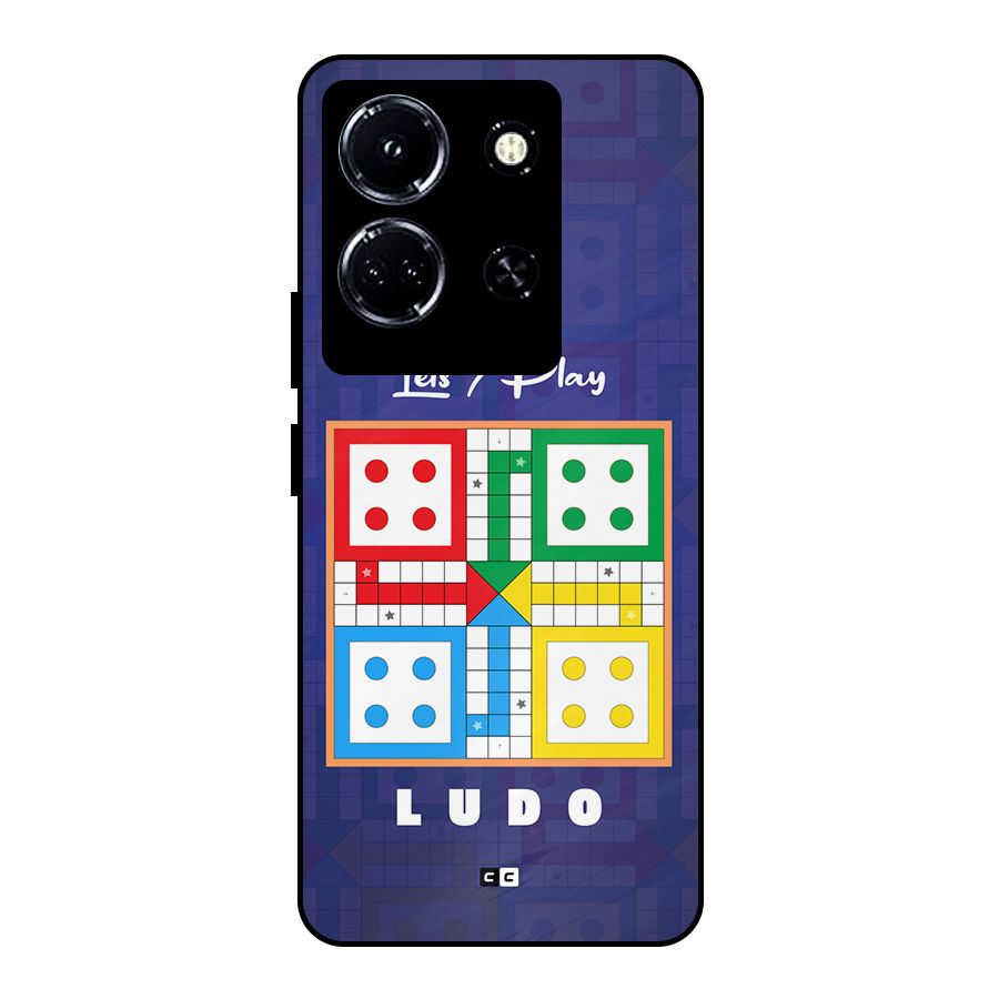 Play Life Metal Back Case for Infinix Note 30 5G