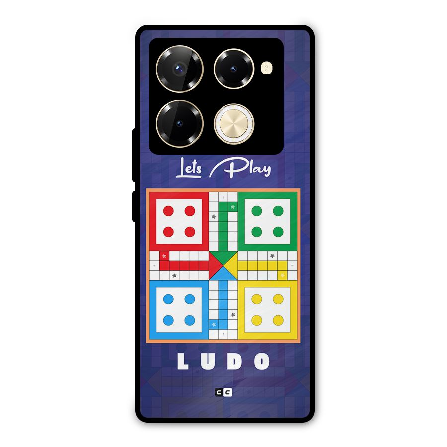 Play Life Metal Back Case for Infinix Note 40 Pro Plus