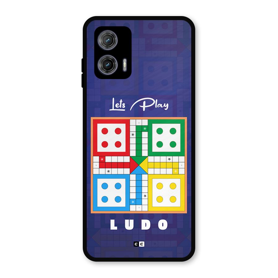 Play Life Metal Back Case for Moto G73