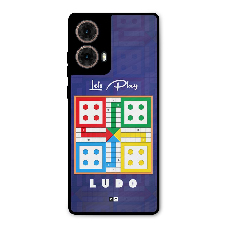 Play Life Metal Back Case for Moto G85