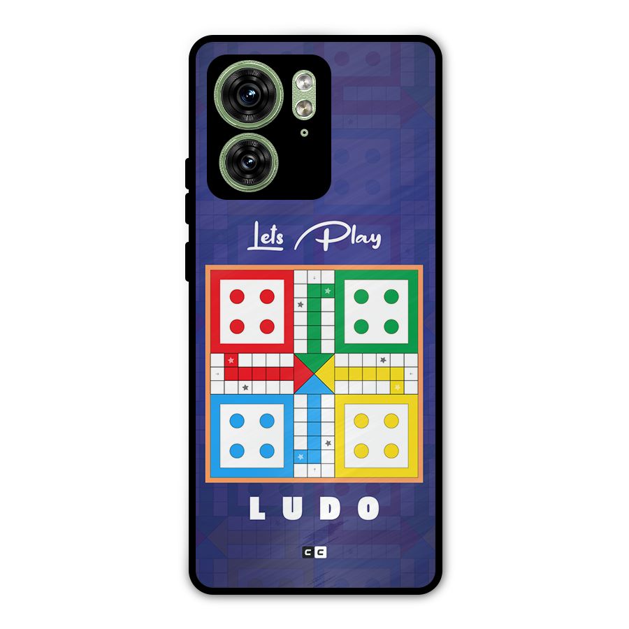 Play Life Metal Back Case for Motorola Edge 40 5G