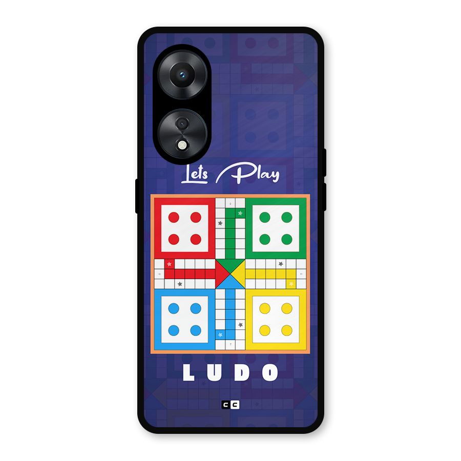 Play Life Metal Back Case for Oppo A78