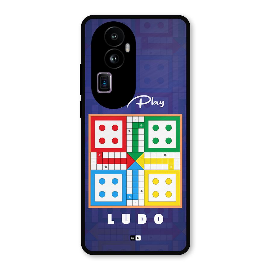 Play Life Metal Back Case for Oppo Reno10 Pro Plus