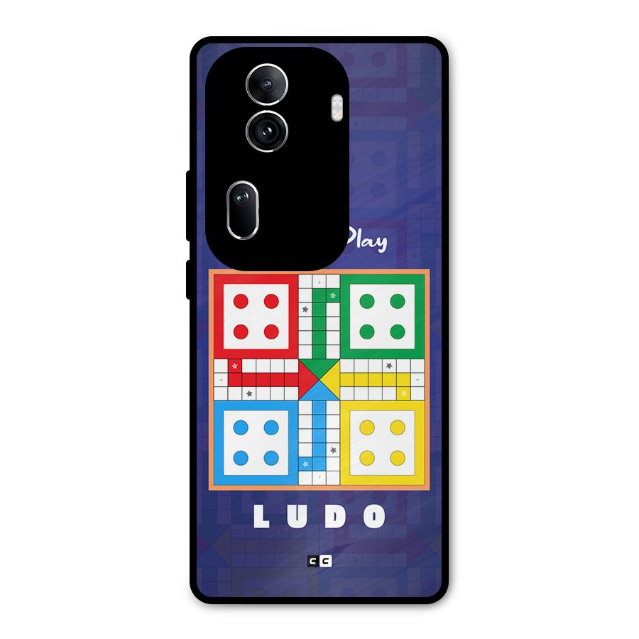 Play Life Metal Back Case for Oppo Reno11 Pro 5G