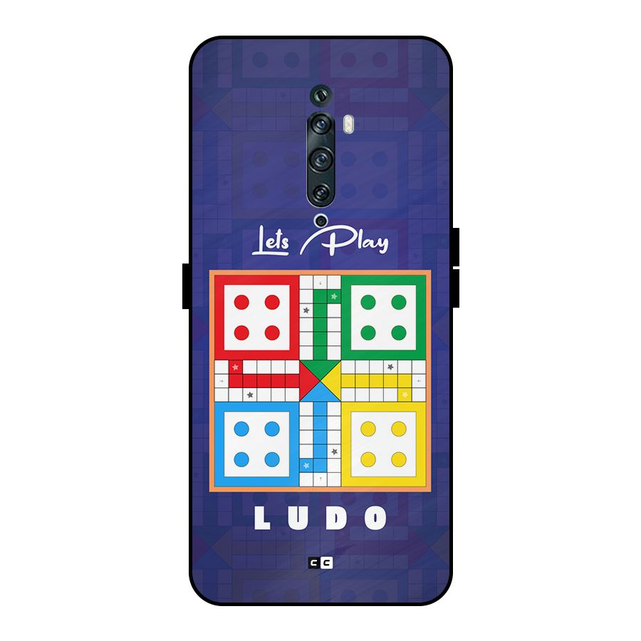 Play Life Metal Back Case for Oppo Reno2 Z