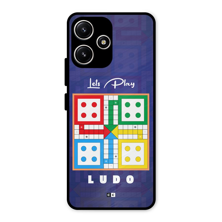 Play Life Metal Back Case for Poco M6 Pro