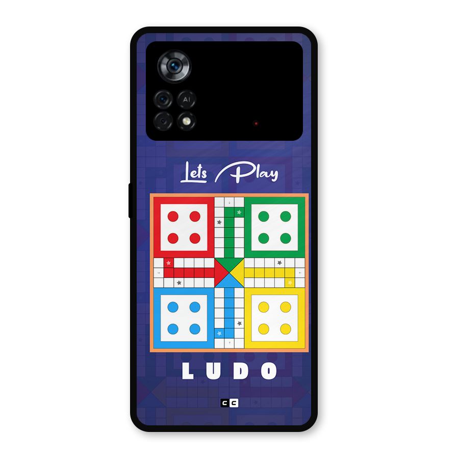 Play Life Metal Back Case for Poco X4 Pro 5G
