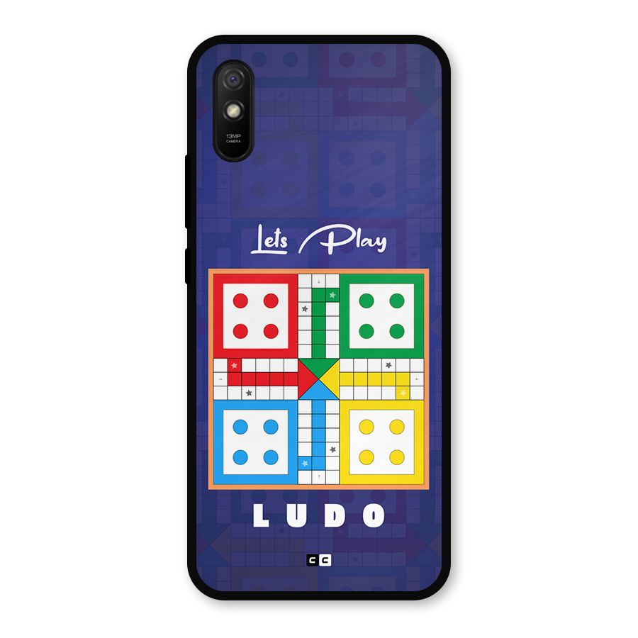 Play Life Metal Back Case for Redmi 9i