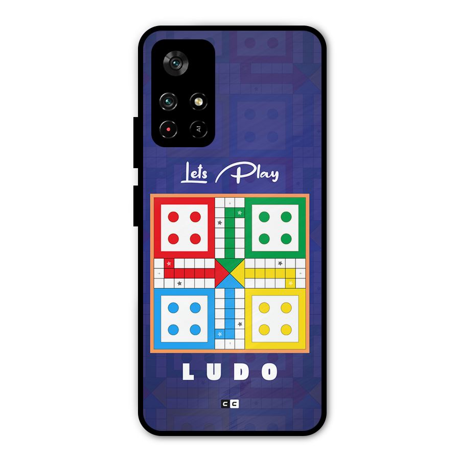 Play Life Metal Back Case for Redmi Note 11T 5G
