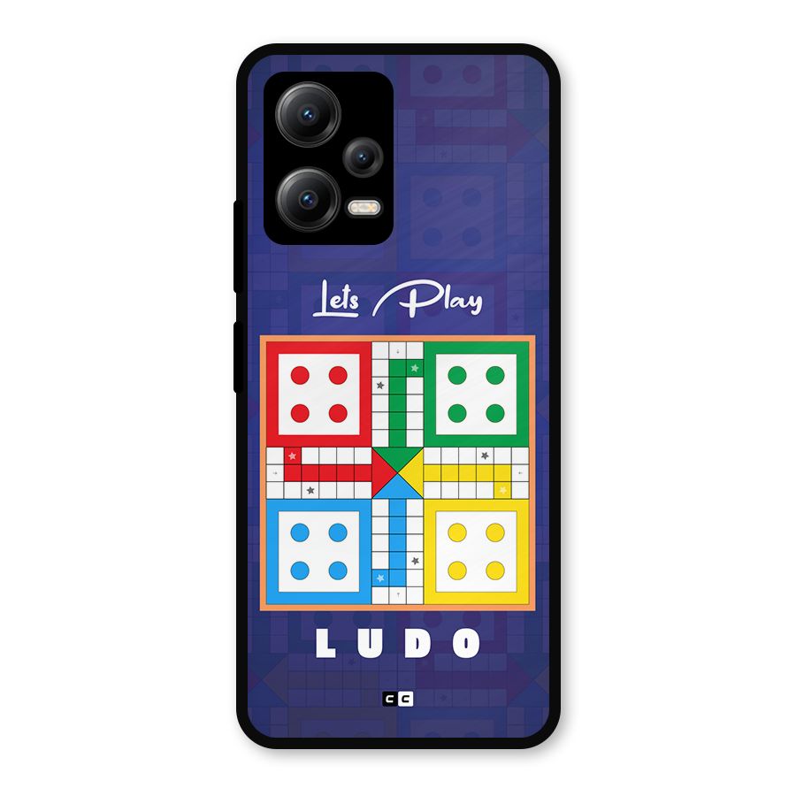 Play Life Metal Back Case for Redmi Note 12 5G