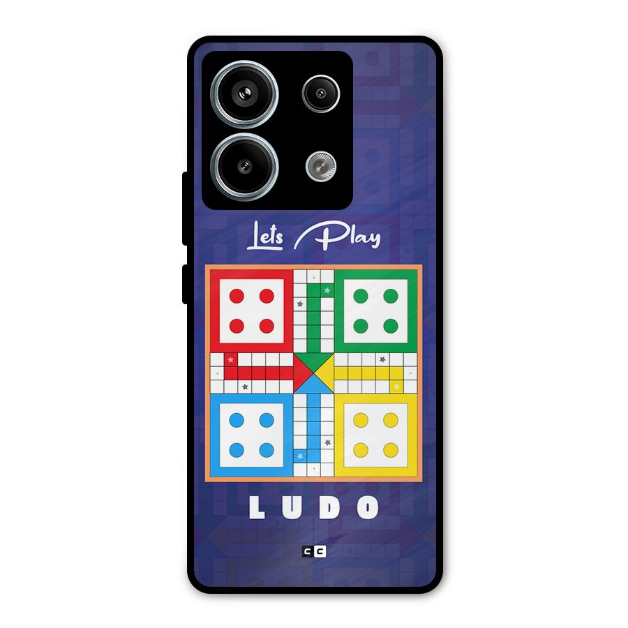 Play Life Metal Back Case for Redmi Note 13 Pro 5G