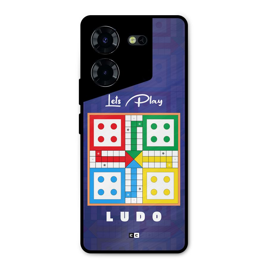 Play Life Metal Back Case for Tecno Pova 5 Pro 5G