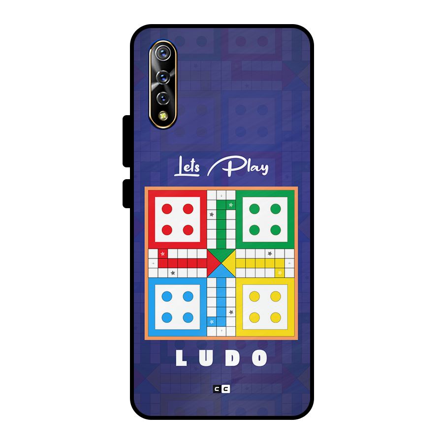 Play Life Metal Back Case for Vivo S1