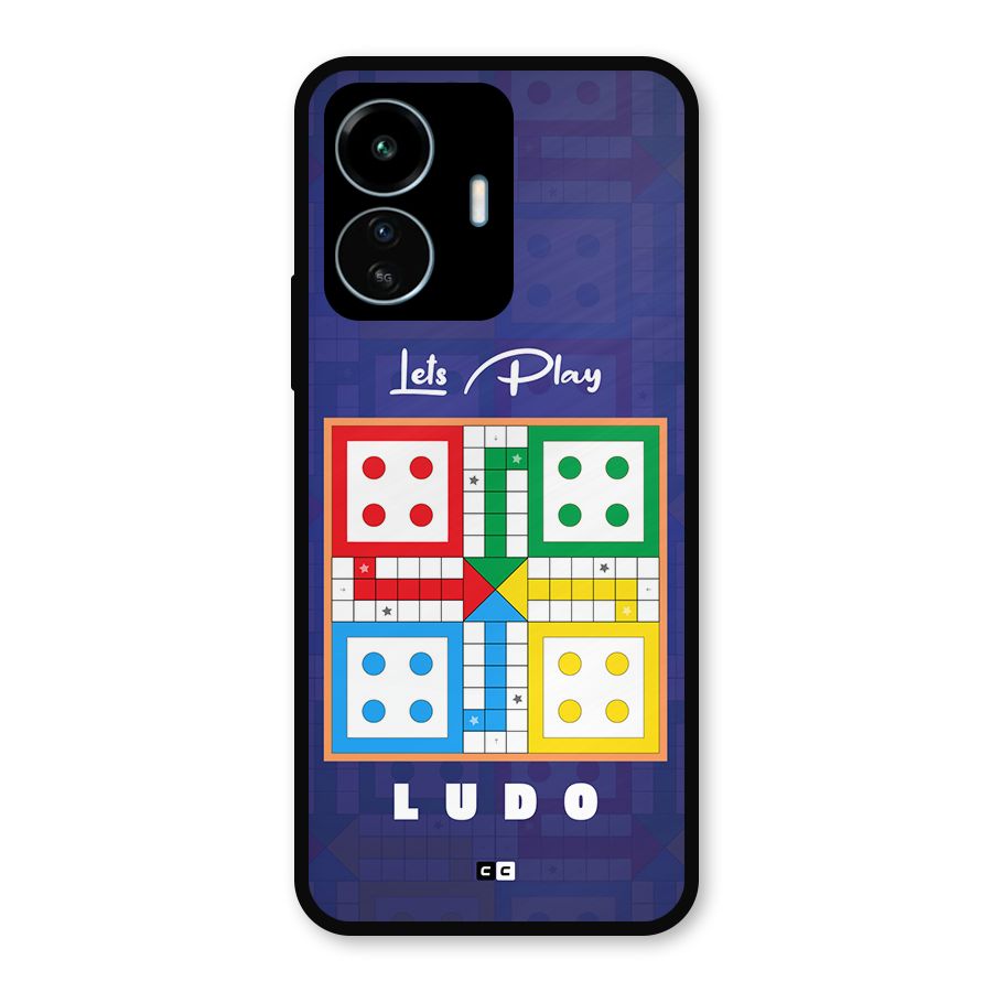 Play Life Metal Back Case for vivo iQOO Z6 Lite 5G