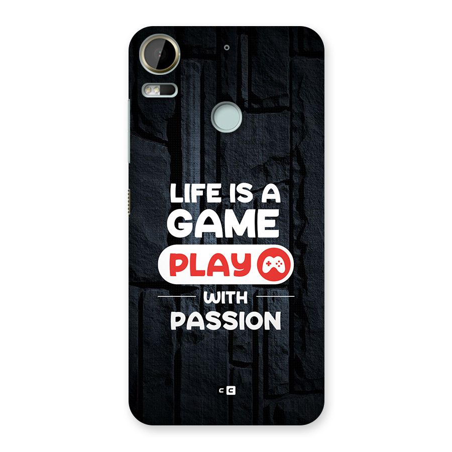 Play With Passion Back Case for Desire 10 Pro