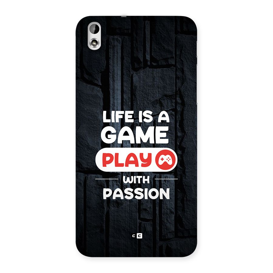 Play With Passion Back Case for Desire 816g