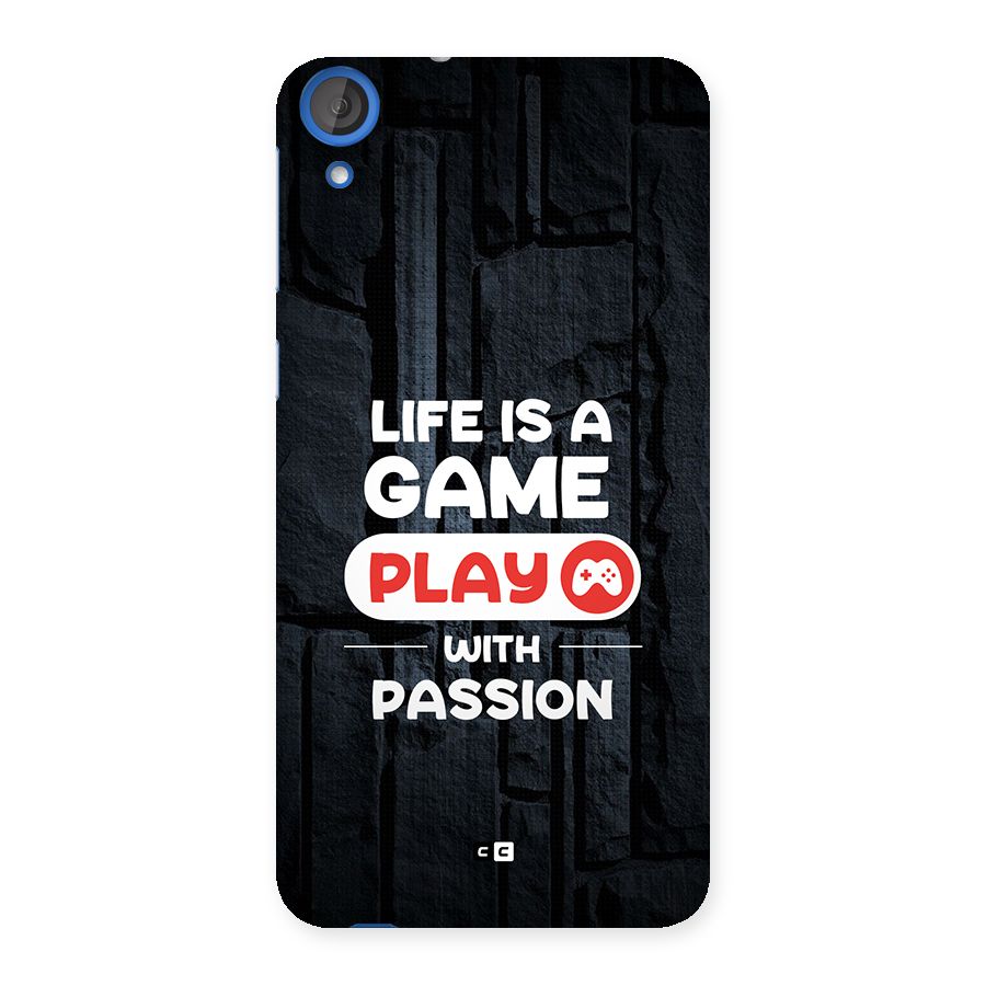 Play With Passion Back Case for Desire 820