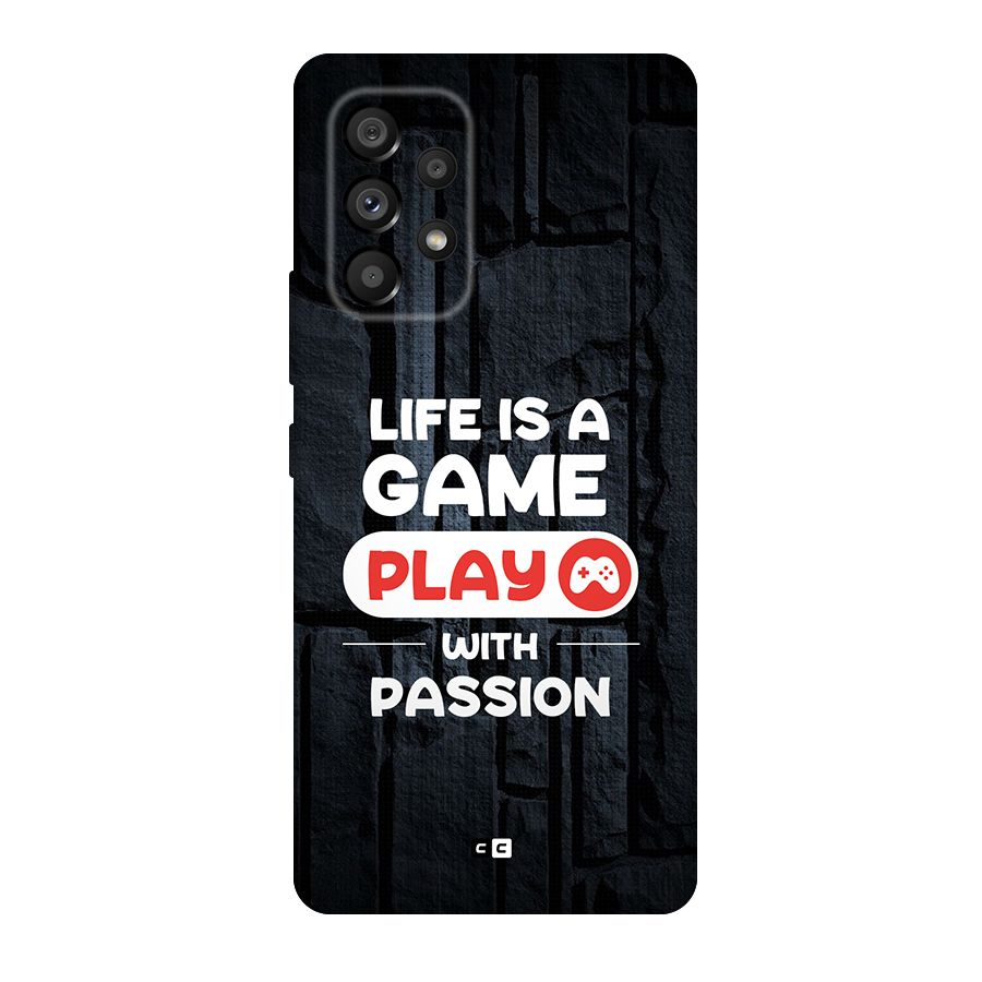Play With Passion Back Case for Galaxy A53 5G